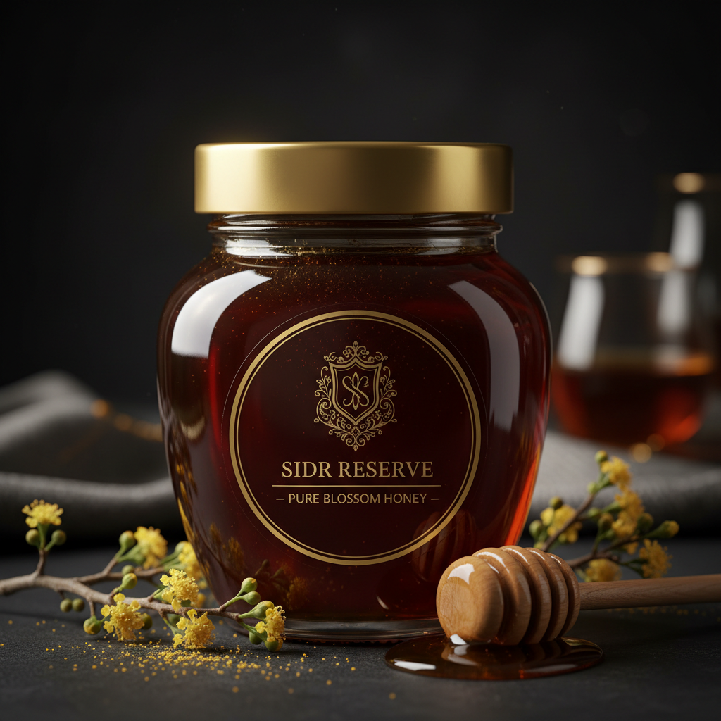 Sidr Reserve pure Sidr blossom honey jar