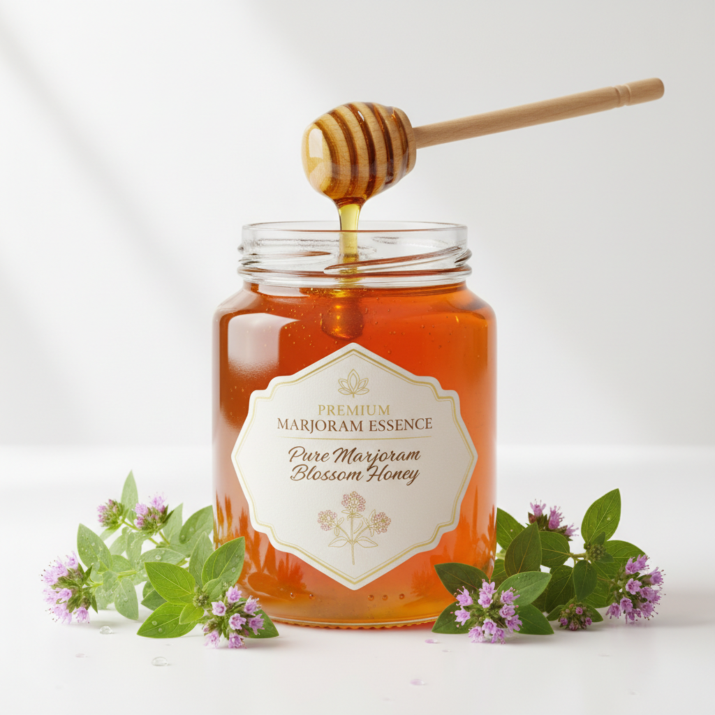 Marjoram Essence pure marjoram blossom honey jar